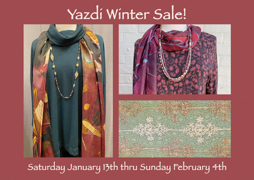 Our Annual Winter Sale starts this Saturday, January 13th